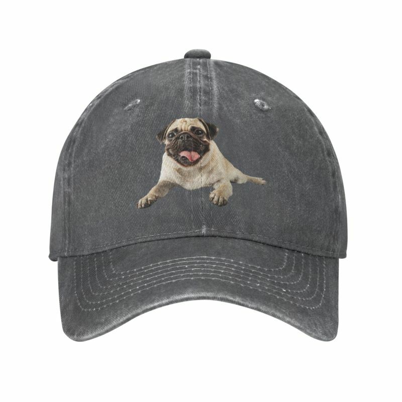 قبعة بيسبول قطنية مخصصة للرجال والنساء ، كلب الصلصال جميل ، قبعة أبي قابلة للتنفس ، ملابس الشارع #1