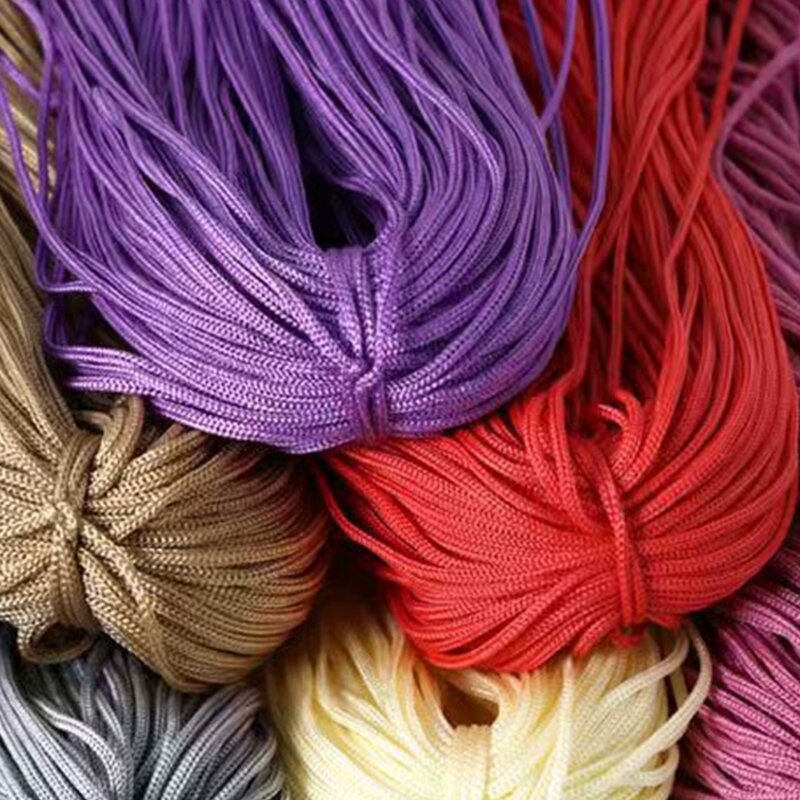 New style Ice Silk Yarn Solid Color  Yarn For Crochet Knitting Yarn Summer Scarf Hat