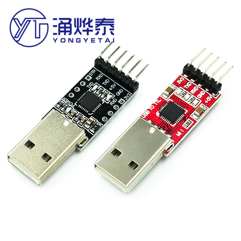 YYT CP2102 USB 2.0 إلى UART TTL 6PIN موصل وحدة محول مسلسل مع خط دوبونت