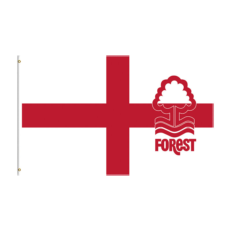 3 × 5 قدم نوتنغهام فورست F.C. العلم البوليستر المطبوعة لكرة القدم فريق راية للديكور