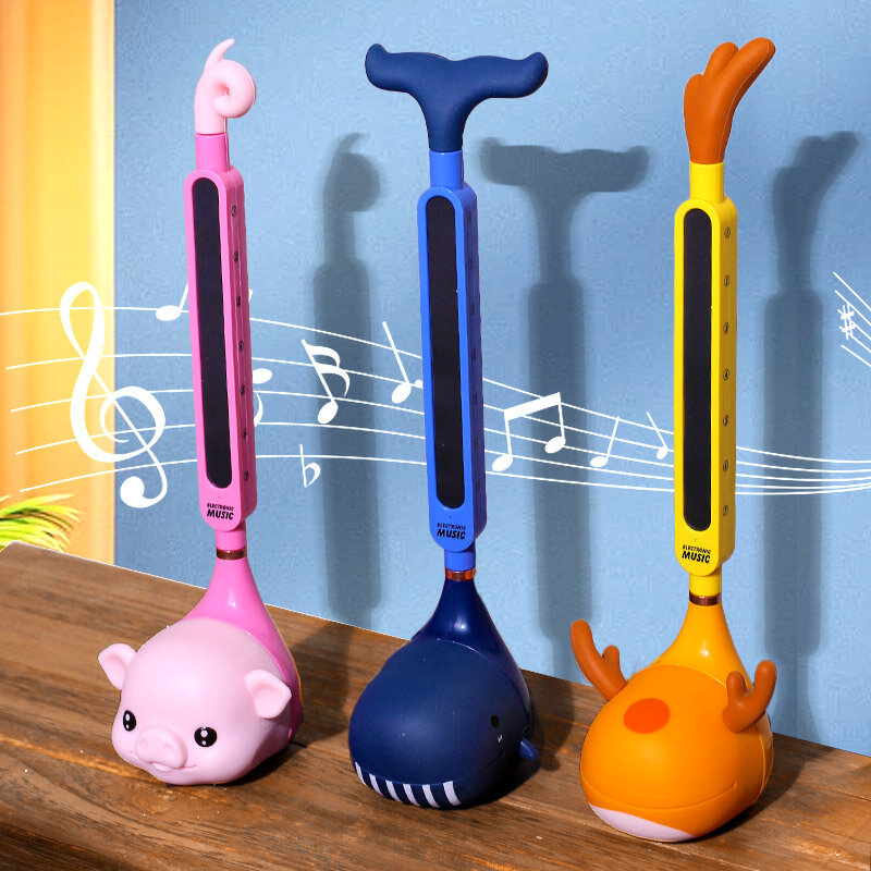 Otamatone اليابانية آلة موسيقية إلكترونية المحمولة المزج مضحك ماجيك الأصوات اللعب الإبداعية هدية للأطفال الكبار جديد