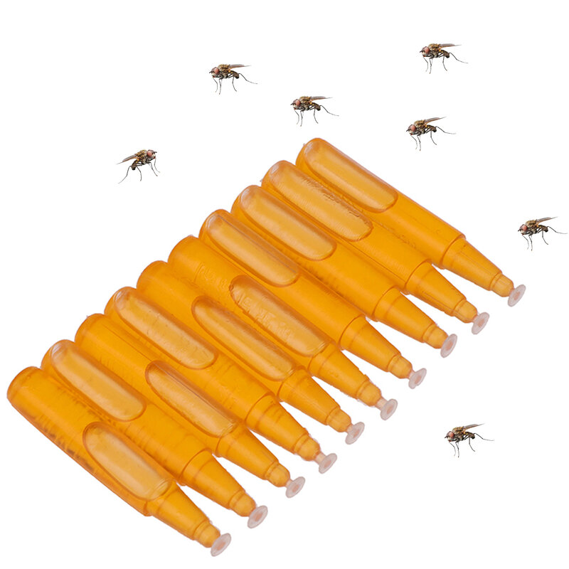 10 قطعة الفاكهة يطير جاذب 2 مللي فخ الطعم تربية النحل أدوات فيروس نقص المناعة البشرية القاتل بستان الحشرات طارد لوازم الربط أداة 2022 جديد