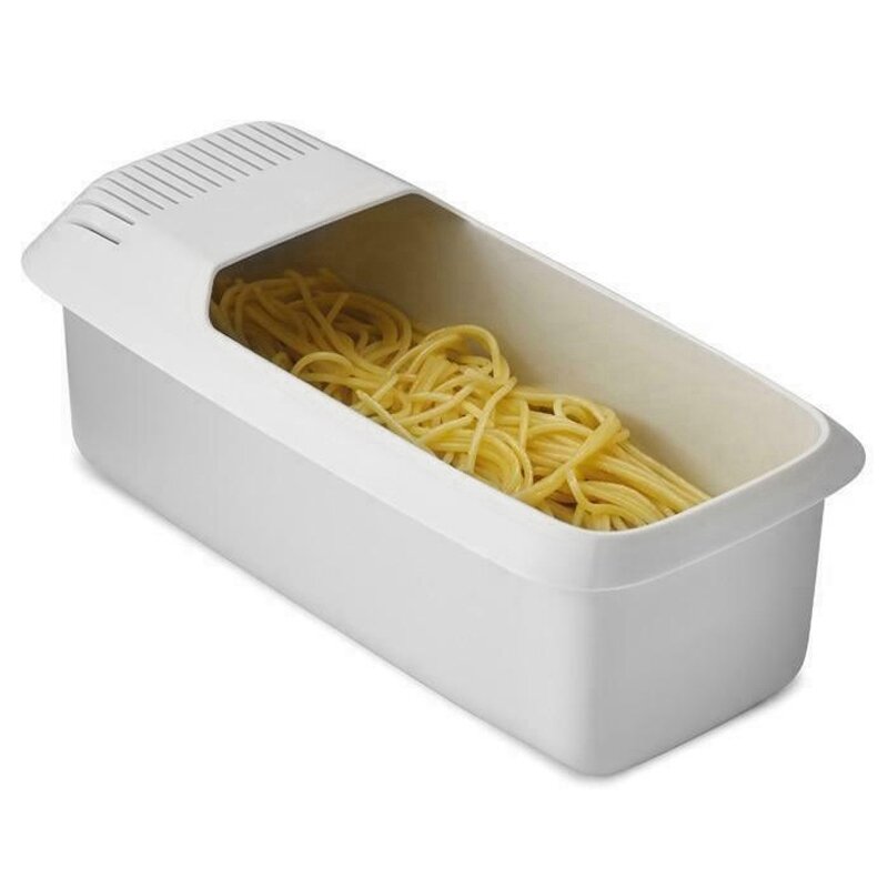 الميكروويف السباغيتي الايطالية تجهيزات المطابخ صديقة للبيئة صندوق الطبخ أداة المطبخ الأبيض