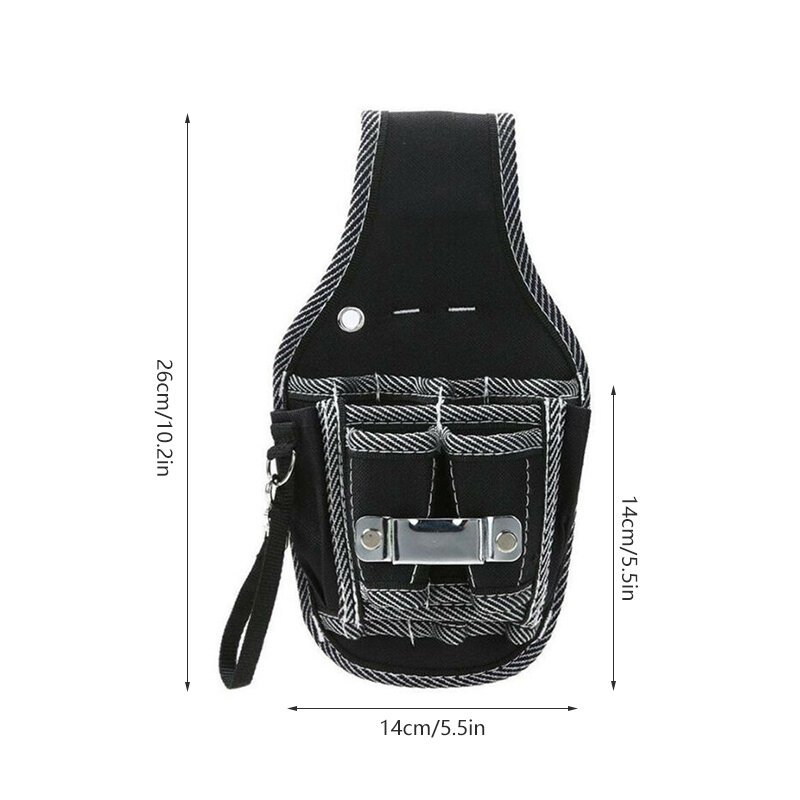 متعددة الوظائف أداة حقيبة النايلون النسيج أداة حزام مفك مجموعة حامل أداة حقيبة جيب الحقيبة حقيبة كهربائي الخصر جيب