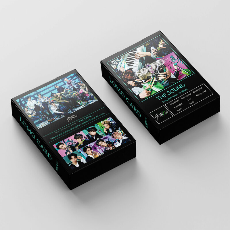 55 قطعة/المجموعة Kpop الضالة الاطفال لومو بطاقات ألبوم الصور الجديد بطاقات الصوت