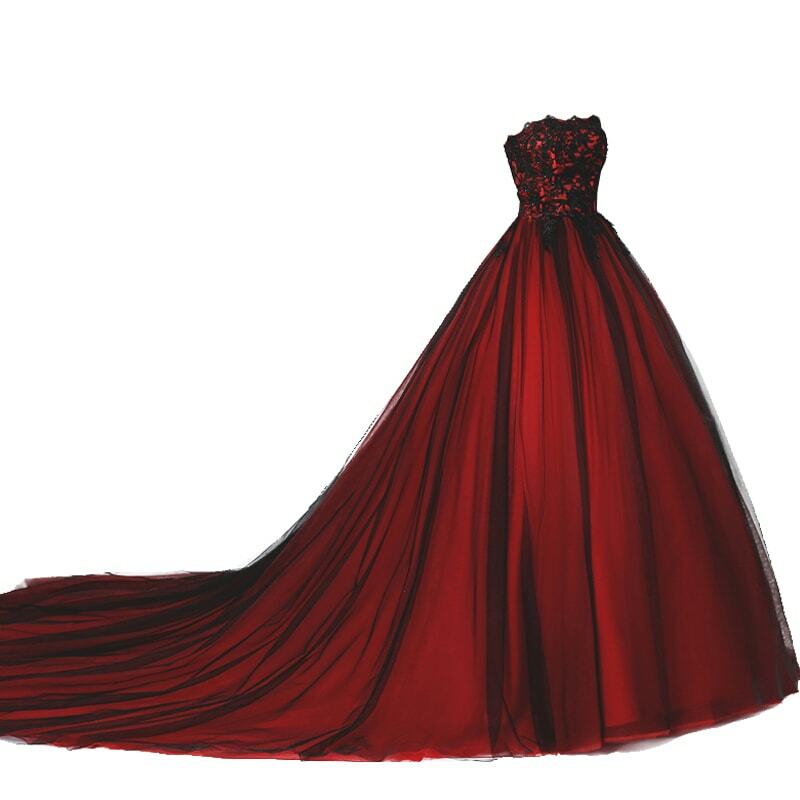 Elegant Wine Red Bridal Wedding Toast Dress Catwalk Performance Wedding Evening Dress