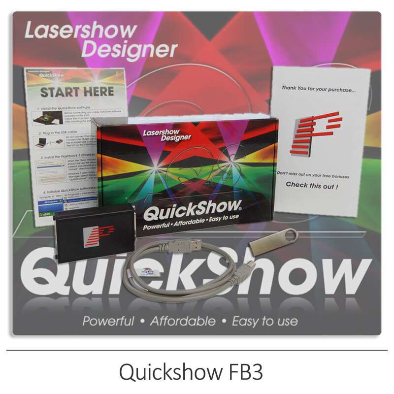 المهنية Quickshow ضوء الليزر تظهر البرمجيات Pangolin FB3 Quickshow للإضاءة ليزر الرسوم المتحركة تظهر DJ Satge أضواء الليزر