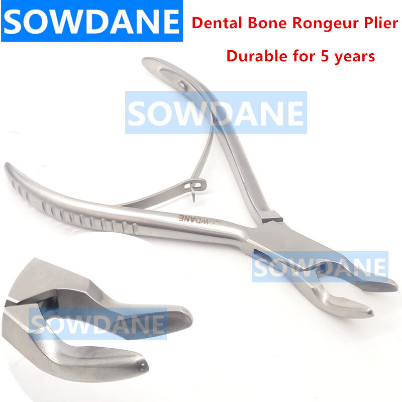 1 قطعة أداة تقويم الأسنان العظام Rongeur ذو طيات الأسنان Rongeur Forcep طبيب الأسنان أداة الجراحة مختبر أداة