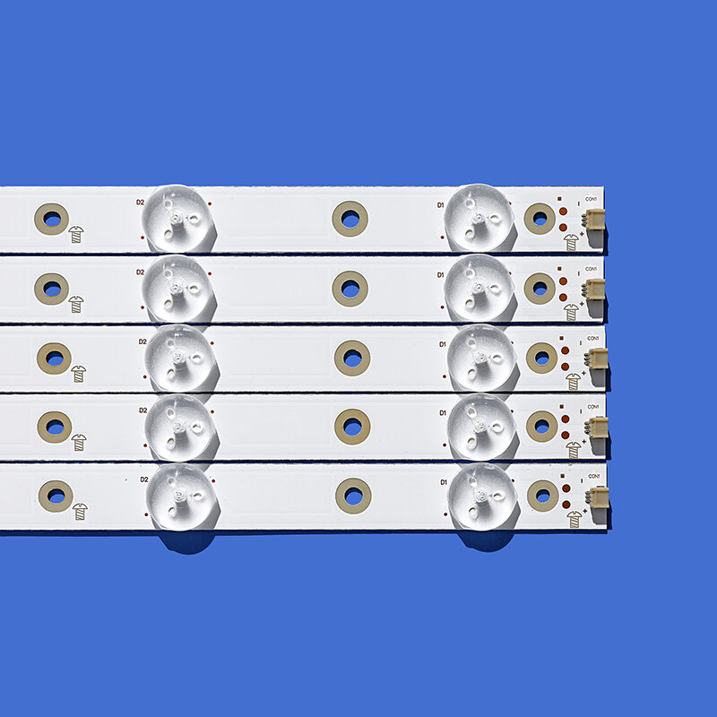 Led Backligth قطاع GJ-2K16-430-D512-V4 ل 43PUS6401/12 43PUS6101/12 TPT430U3-EQYSHM.G 1 قطعة = 12led LB43014 V0_00 GC48D11L-ZC21F