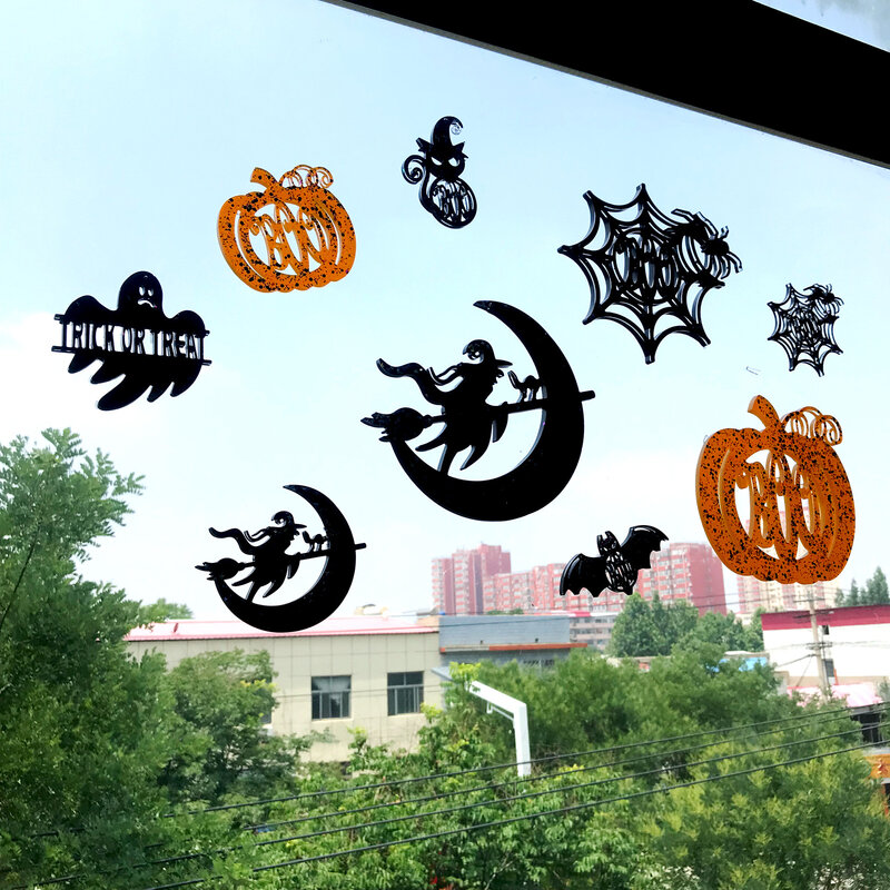 Halloween Decoration Pendant Epoxy Mould Halloween Pumpkin Witch Keychain Pendant Wall Decoration Silicone Mould Craft Tools #3