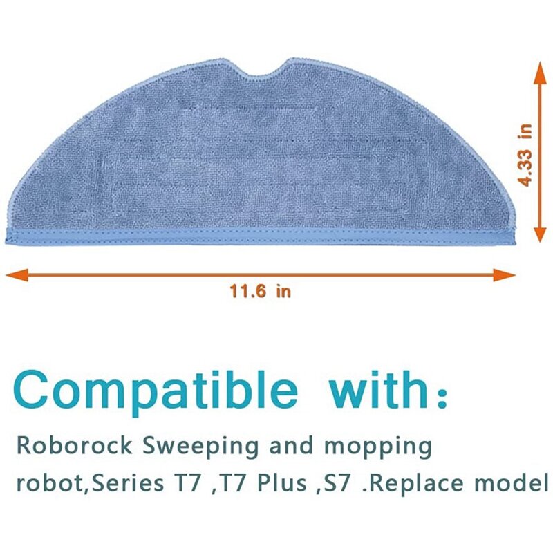 ممسحة الخرق فرشاة ممسحة القماش منصات ل شاومي Roborock S7 T7S T7S زائد استبدال جزء مجموعة مكنسة كهربائية أجزاء الملحقات