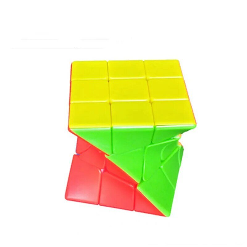 أُحجية مكعبات لعبة جديدة حقيقية اللون أُحجية مكعبات الترفيه تطوير الذكاء الملتوية مكعب ألعاب تعليمية باردة