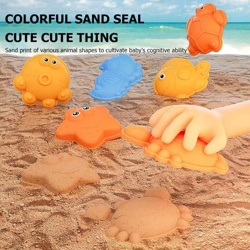 14Pcs Beach toys beach bucket digging sand shovel beach tools Beach Parent-Child Interactive Sand Bucket Beach Sand toys