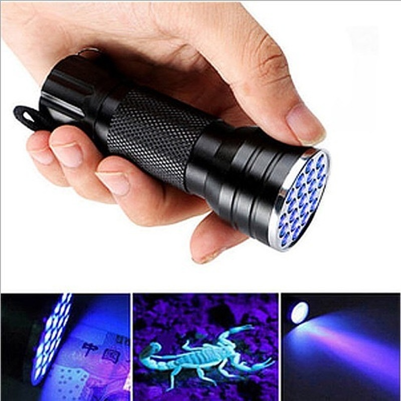 LED Flashlight Torch  UV Light  Flashlights Tactical  Linterna Torch Ultraviolet Black Light  Lanterna  Camping Lamp
