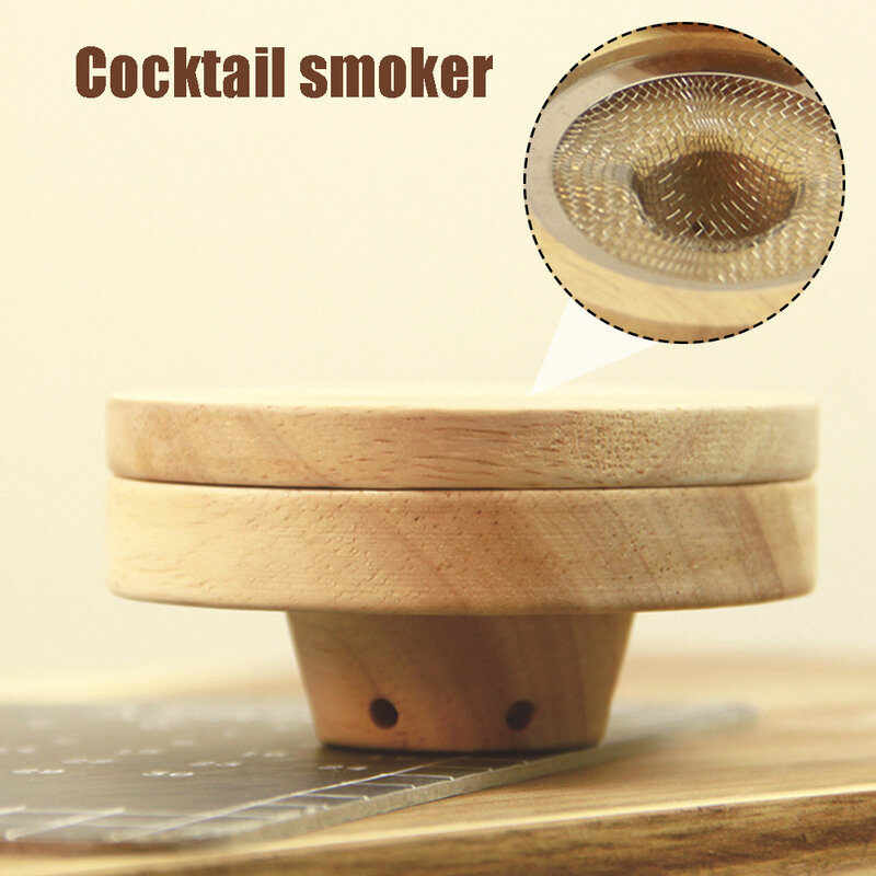 Whiskey & Bourbon Cocktail Smoker Kit,Old Fashioned Chimney Drink Smoker for Infuse Cocktails, Gifts for Men