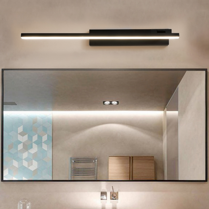 مصباح جداري ليد عصري AC90-260V الحائط الحائط ضوء مرآة حمام ضوء غرفة نوم مرآة خزانة حمام مضمد ضوء