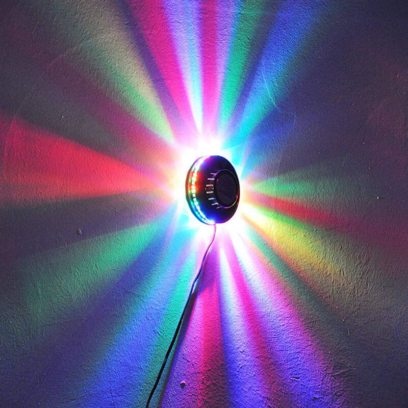 24 واط LED عباد الشمس كشاف ضوء بار حفلة DJ الصوت خلفية مصباح منصة UFO جو ديكور جدار الغرف جهاز