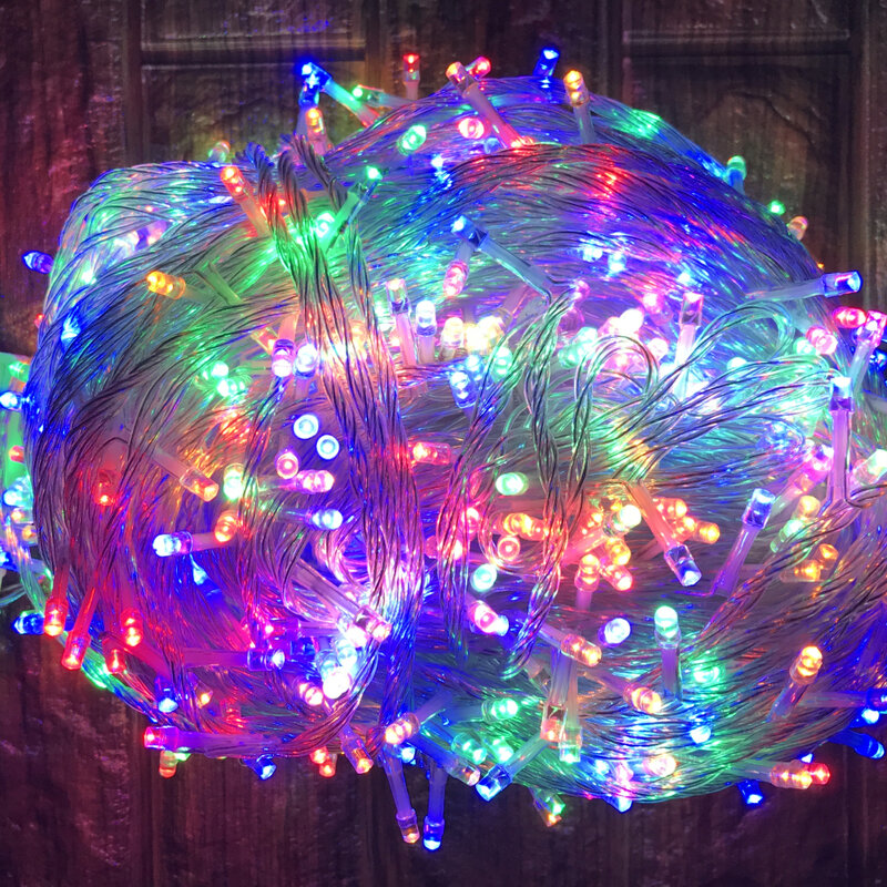 الأسلاك النحاسية LED سلسلة أضواء ، أضواء الجنية ، شجرة عيد الميلاد الحلي ، حفل زفاف الديكور ، مصباح ، 20 متر