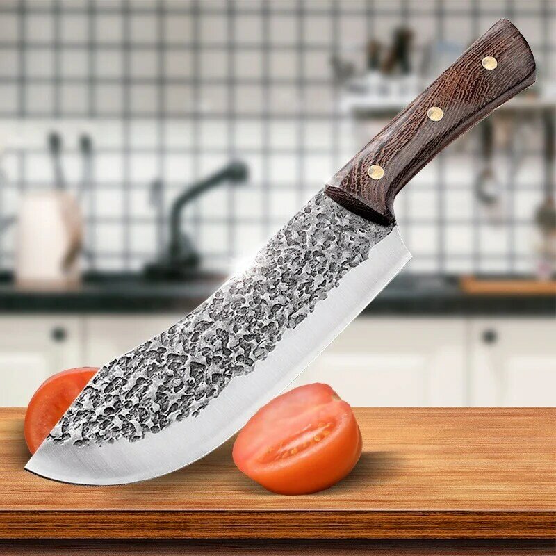 Forged Chef Knife Professional Boning Knife Kitchen Knife  High Carbon Steel Santoku Knife Chopping Knife Ultra Sharp Knife