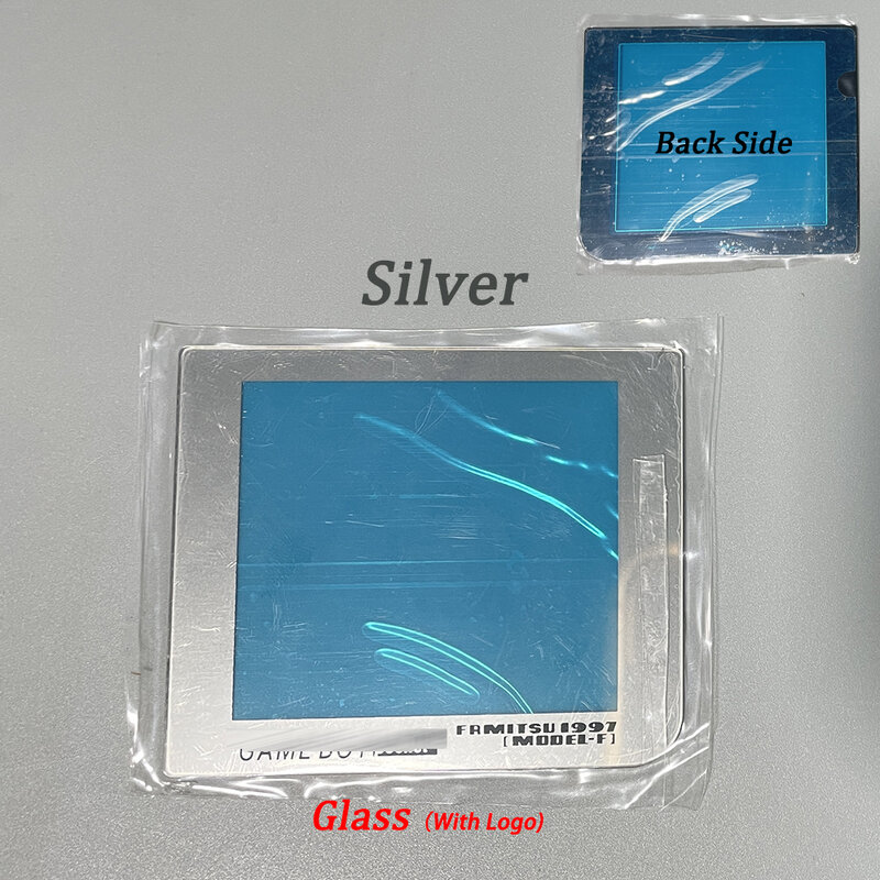 1 قطعة البلاستيك زجاج الشاشة عدسة ل GBP LCD مرآة حامي غطاء ث/ضوء مصباح ثقب الظهر لاصق ملصق ل GB مسبقا الجيب