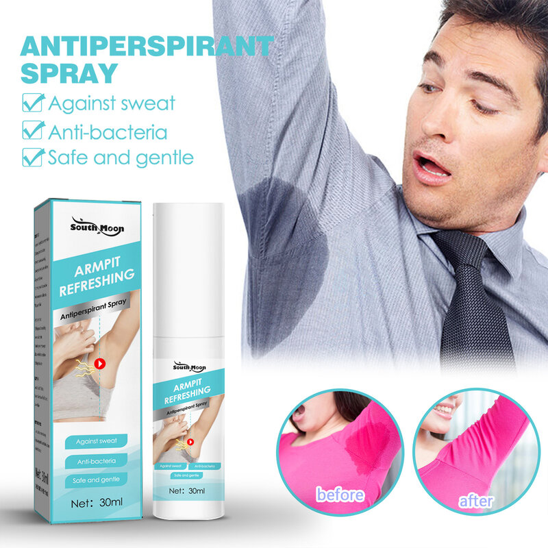 Odor Remover Spray 30ml Armpit Underarm Smell Removal Refresh Summer Antiperspirants Body Spray Body Deodorant Liquid Lotion