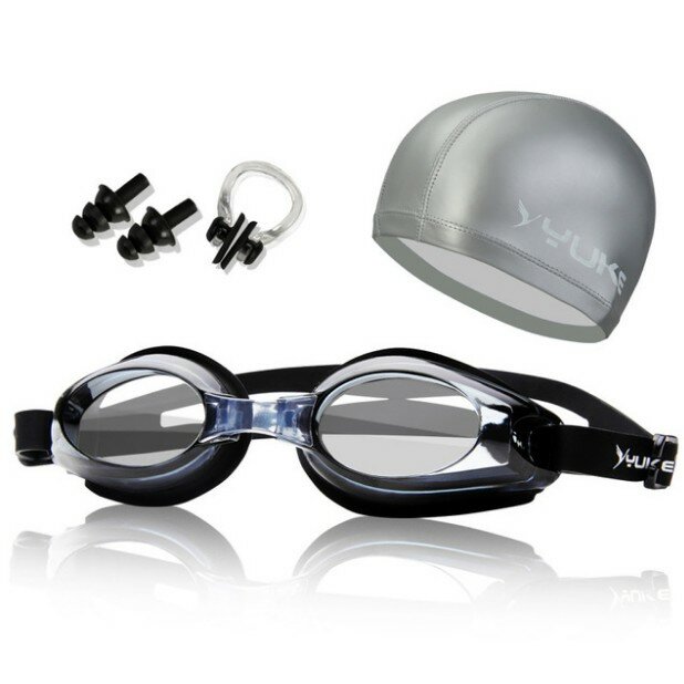 جديد 3 قطعة في الهواء الطلق الرياضات المائية نظارات السباحة سيليكون نظارات عالية الوضوح للماء ومكافحة الضباب الأطفال السباحة نظارات