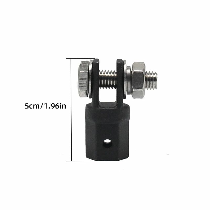 Balck 1/2 Inch Accessory Jack Kit Drive Wrench Impact Wrench Tools Jack Lifting Pad Scissor Jack Adapter