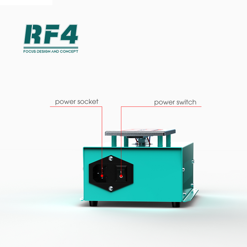 RF4 المدمج في مضخة تفريغ 7 بوصة الهاتف شاشة تعمل باللمس تفكيك أداة إصلاح LCD فاصل آلة 110/220 فولت RF-PEACE #6