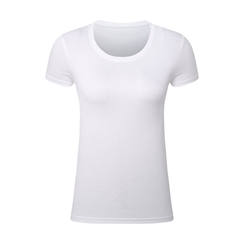 قميص أنيق المرأة القطن مطاطا الأساسية تي شيرت أنثى عادية GRAY22