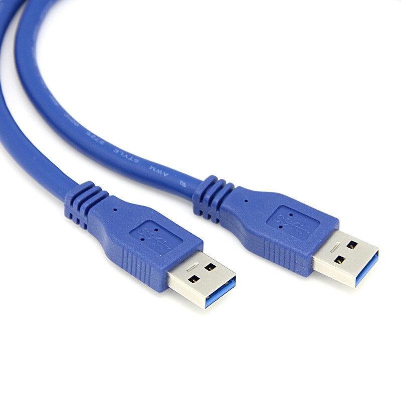USB3.0 Dual USB A male to Motherboard Mainboard 20Pin Cable 2*USB A to 19 Pin USB Extension cable 50cm 20Pin to USB 3.0 cable
