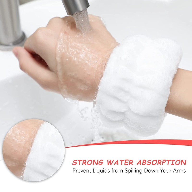 Spa Wristband Microfiber Wristband Wash Towel Band Wristband Face Wash Absorbent Wristband Wrist Sweatband Liquid #6