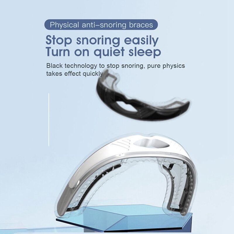 جهاز مكافحة الشخير من ABSF جهاز مساعدة توقف التنفس أثناء النوم جهاز مساعدة للنوم الصامت