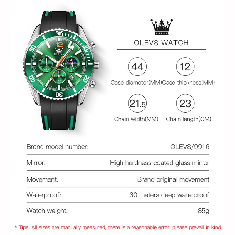 OLEVS ساعة للرجال أفضل العلامة التجارية السببية ساعة اليد الرجال الجلود الرياضة مقاوم للماء الأزرق رقيقة جدا ساعة كوارتز Relogio Masculino 5869