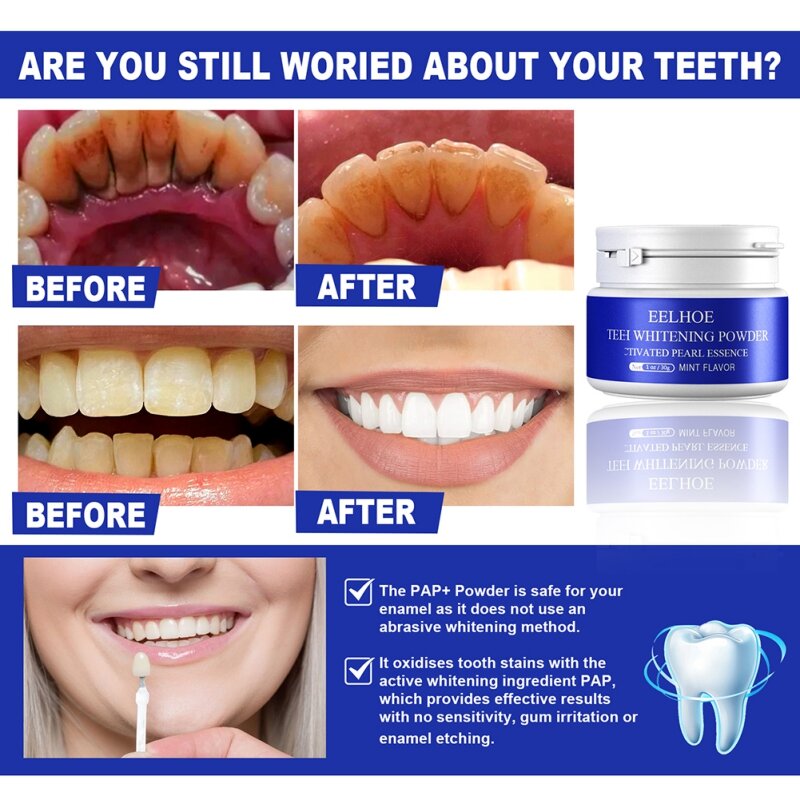 تبييض الأسنان مسحوق الأسنان التنفس الطبيعي والفلوريد الحرة العناية بالفم معجون الأسنان مسحوق مسحوق الأسنان لتبييض الأسنان مسحوق
