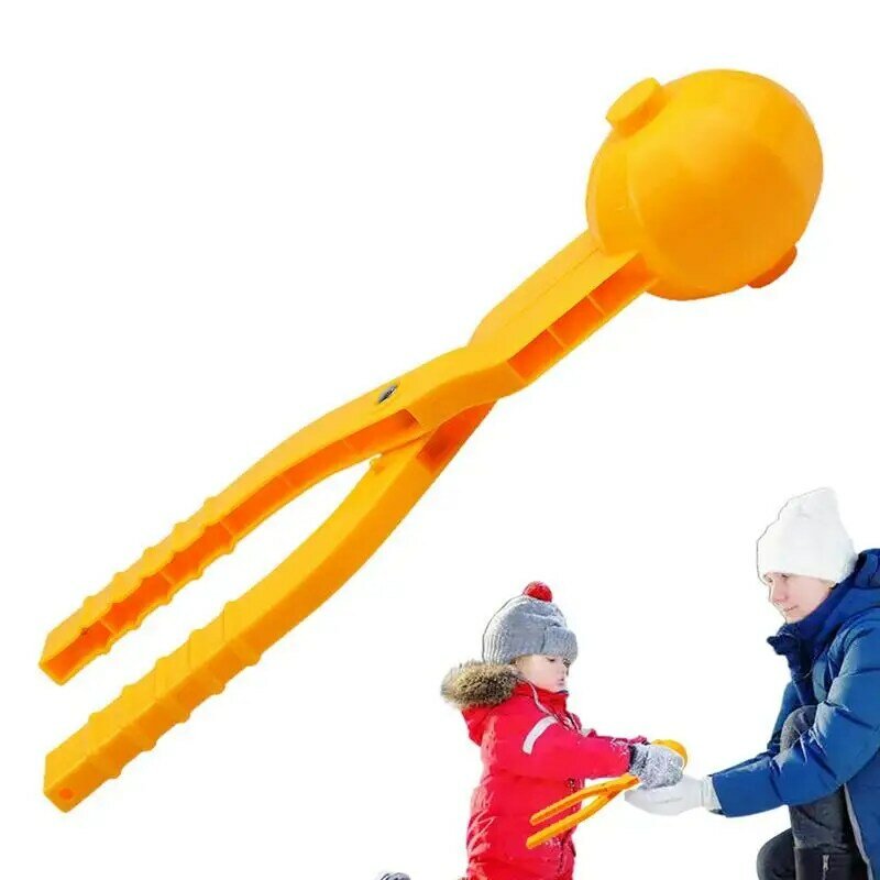 صانع كرة الثلج جعل كرات الثلج بسرعة كرة الثلج مكافحة أداة كليب للأطفال في الهواء الطلق لعب الثلج لعب ل كرة الثلج مكافحة الرمل #1