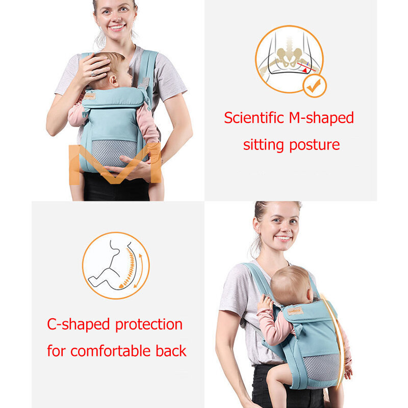حامل الطفل حبال التفاف الوليد الكنغر حقائب الظهر حزام متعدد الوظائف طفل في الهواء الطلق اكسسوارات السفر