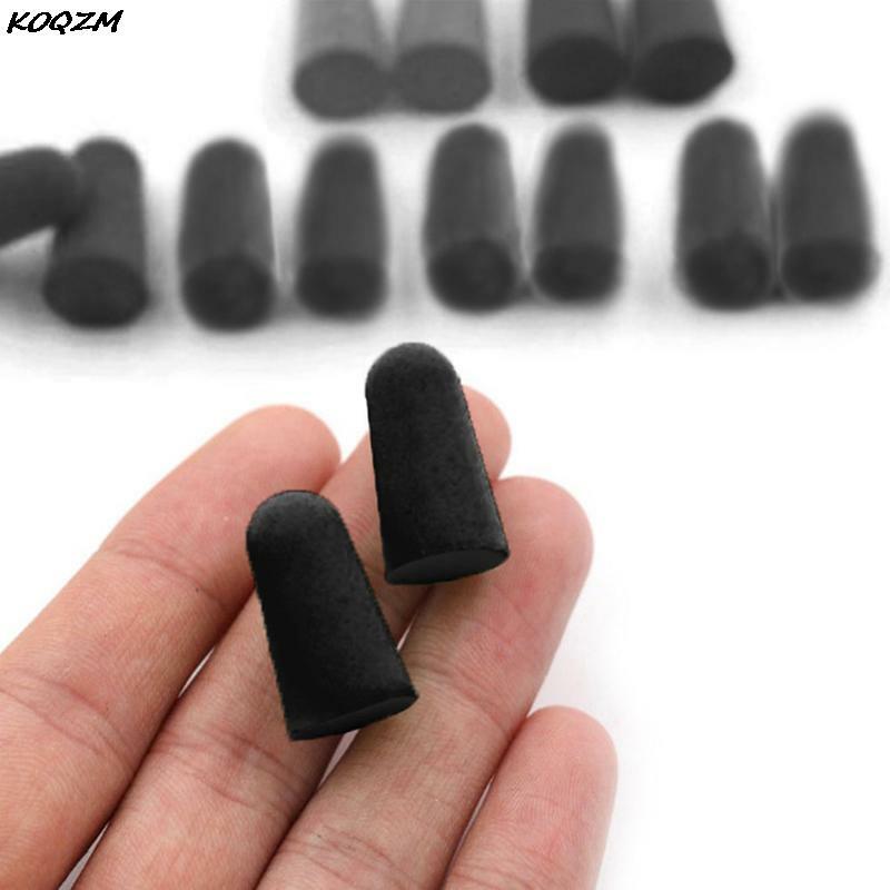 10 Pair Sponge Foam Ear Plugs Anti Noise Snore Earplugs 2022 New Solid Black Comfortable Hearing Protection Ear Plug Hot