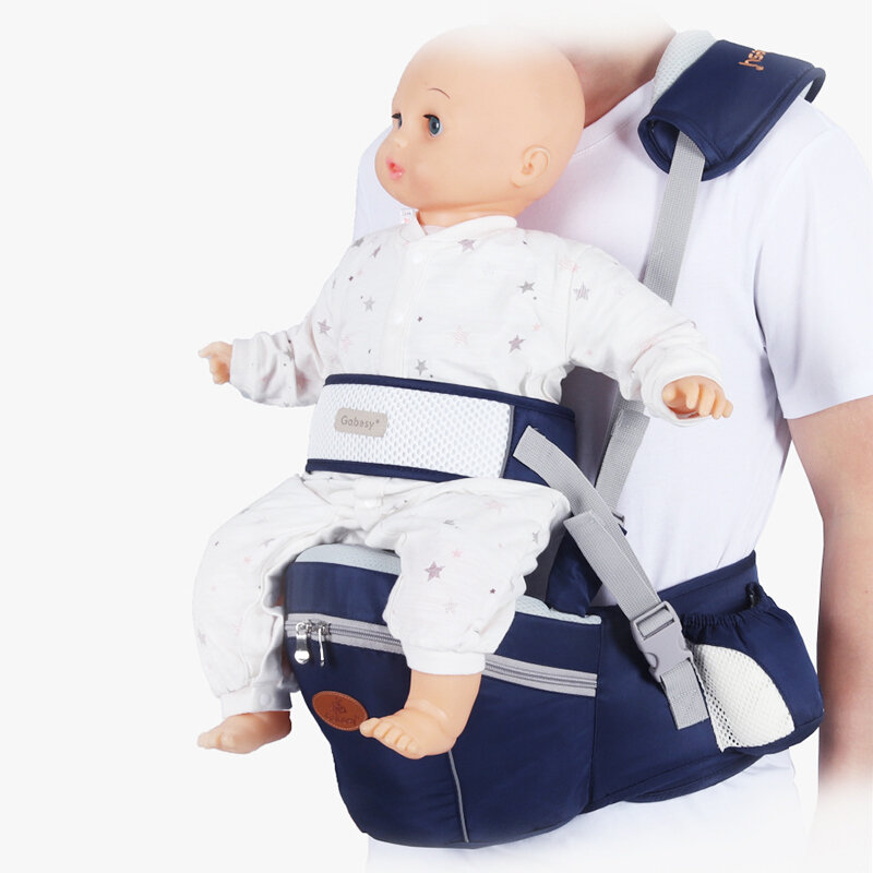 Baby Carrier Hipseat 2-24 Months Baby Sling Breathable Waist Stool Walkers Hold Waist Belt Kangaroo Belt Kids Infant Hip Seat #2