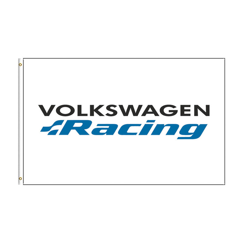 3x5 قدم Volkswagen سباق العلم البوليستر الرقمية المطبوعة راية لسيارة نادي