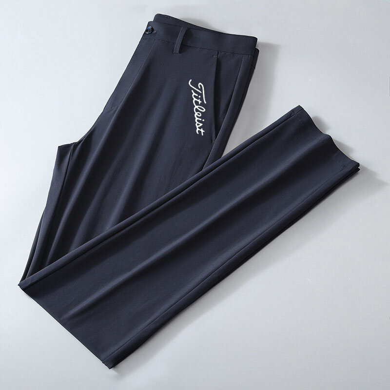 Men's Golf Trousers Summer Sport Golf Wear Thin Breathable Leisure Long Pants for Men Golf Pants