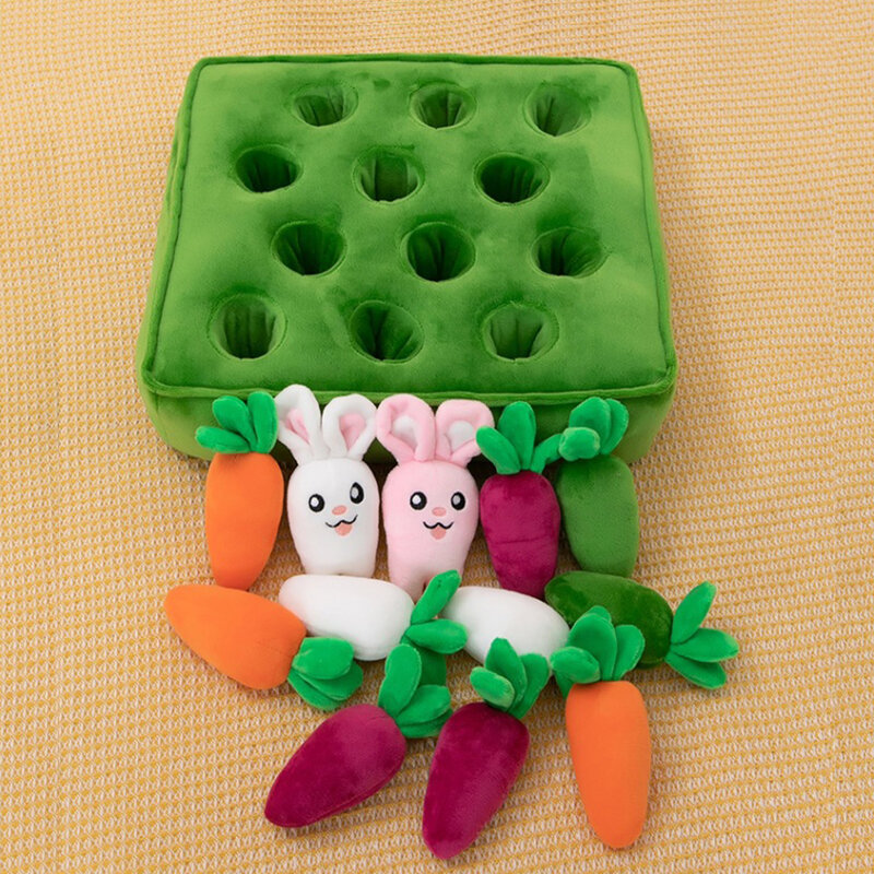 Interactive Dog Toys For Boredom Dog Chewing Toys Interactive Dog Toys To Decrease Boredom With Carrot Plush Toys For Dogs Cats