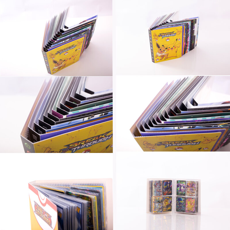 240 قطعة ألبوم حامل البوكيمون خريطة لعبة مجموعات بطاقات البوكيمون التلوين الموثق كتاب البوم قائمة المحملة الأعلى لعبة هدية للأطفال