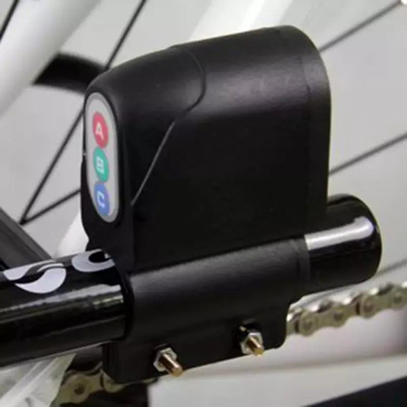 Universal Design Bike Bicycle Cycling Security Waterproof Password Alarm Anti-theft Lock Bike Accessories
