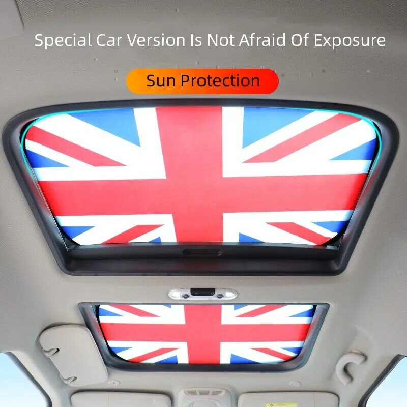غطاء للحماية من الشمس بفتحة سقف السيارة ملصقات واقية من الشمس لسيارات بي إم دبليو ميني كوبر كوتريمان كلوبمان F54 F55 F56 F60 R55 R56 R60 R61