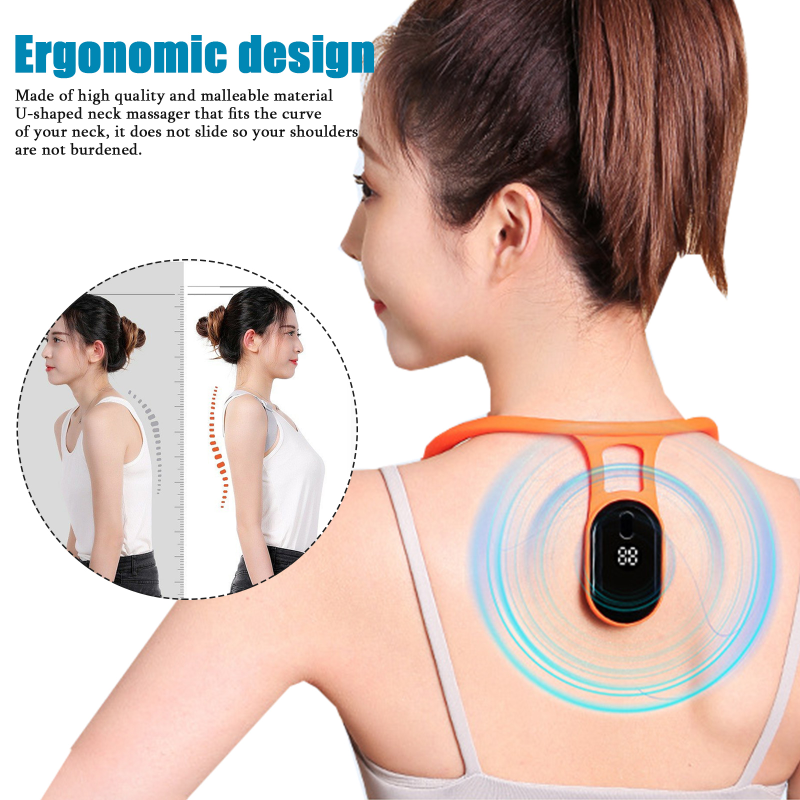 Smart Ultrasonic Portable Lymphatic Soothing Body Shaping Neck Instrument Portable Massager For Men And Women Neck Instrument