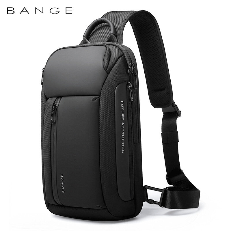 Bange Brand Men's Single-Strap Travel Bag for College Crossbody Bags Women Fashion Chest Pack Sports Sling Bags Boys Girls