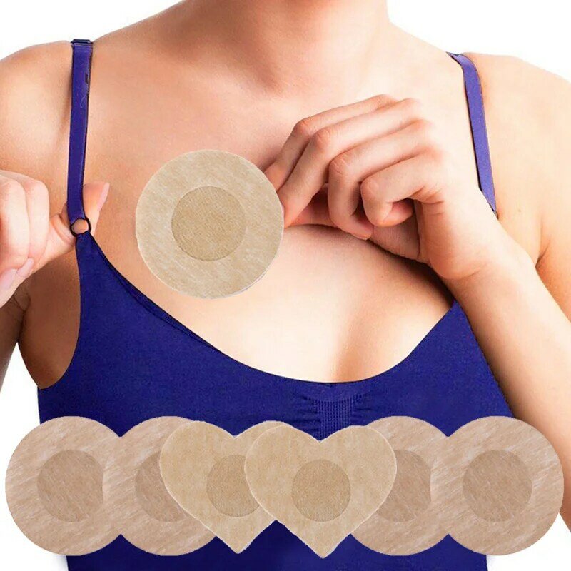 40 قطعة غطاء للحلمة النساء غير مرئية الثدي رفع الشريط غير مرئية البرازيلي أغطية حلمات ملصق الصدر ملصقات Adhesivo الصدرية المتاح #3
