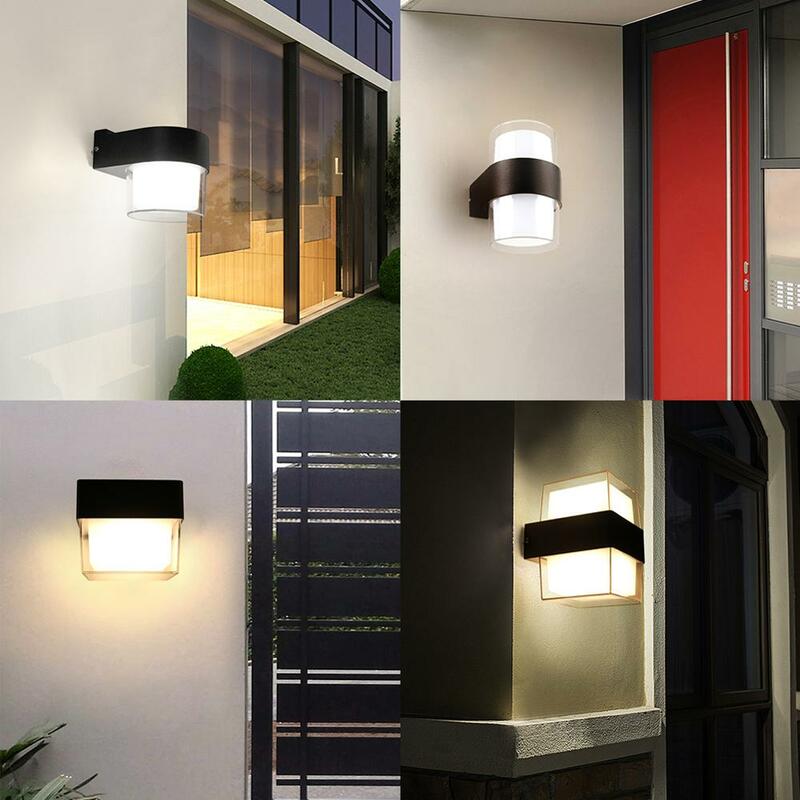 LED Lights Outdoor Wall Light，Body in Waterproof Outdoor Wall Lamps for Living Room Bedroom Stair, Bedroom Stair Garden Balcony #3