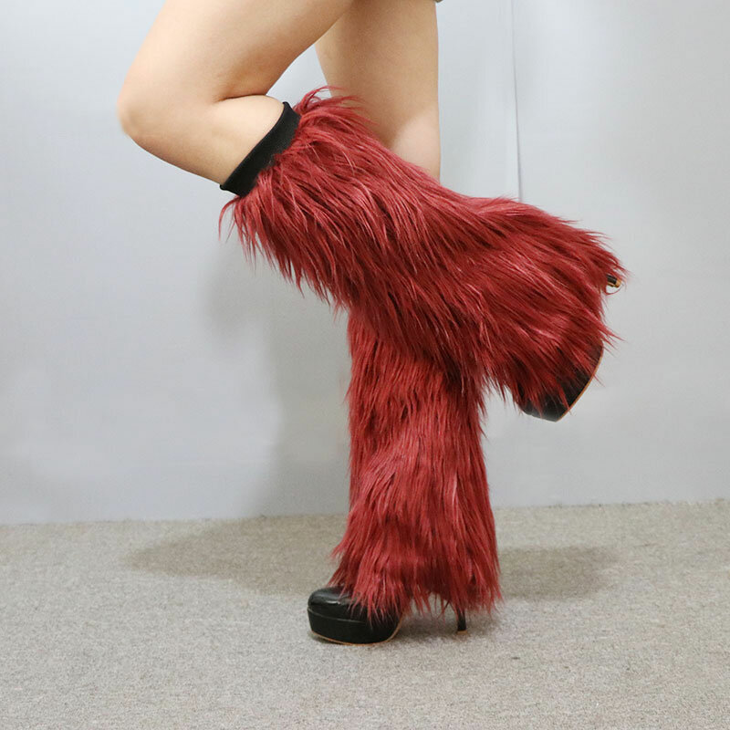 موضة دافئ الساق أغطية للأحذية Y2K Goth اليابانية الصلبة الساق الجوارب فاسق Jk لوليتا الركبة طول Hiphop Hotgirl جورب