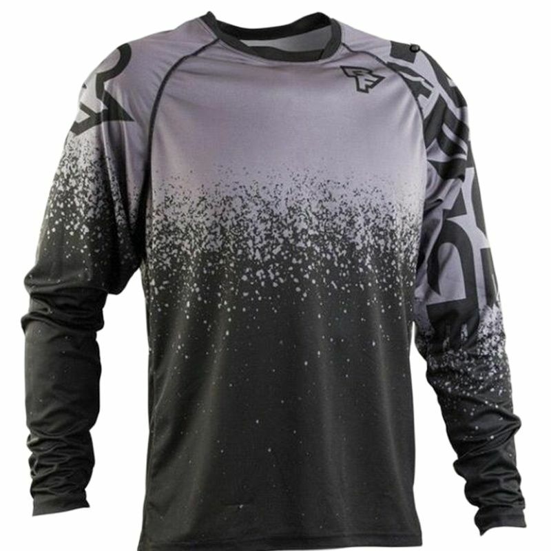 Summer loose breathable top men's outdoor rest fitness fashion long sleeves sportswear idle round neck cotton long sleeve tees
